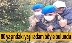 Yaşlı adam için herkes seferber oldu