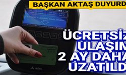 Bursa'da sağlık çalışanlarının ücretsiz ulaşım hakkı 2 ay daha uzatıldı