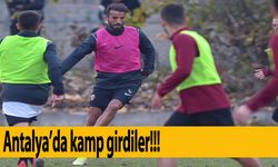 İnegölspor Antalya'da kampa girdi