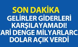 Cari denge aralıkta 3,8 milyar dolar açık verdi