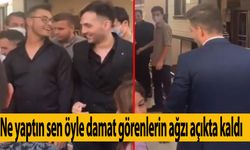 Gelin evinin kapısında damattan ters köşe, konukların bile ağzı açık kaldı