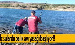 İç sularda balık avı yasağı başlıyor!!
