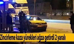 İnegöl'de zincirleme kaza 2 yaralı