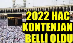2022 yılı hac kontenjanı belli oldu