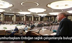 Cumhurbaşkanı Erdoğan, sağlık çalışanlarıyla iftar yemeğinde bir araya geldi