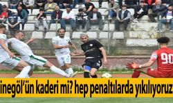 İnegöl'ün kaderi mi? penaltılarda yıkıldık