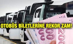 Şehirler arası ulaşıma yine zam geldi