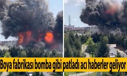 Tuzla'da boya fabrikasında patlama: 9 yaralı var, 3 işçi hayatını kaybetti