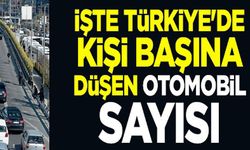 Bursa'da Kişi Başına Düşen Araç Sayısı Belli Oldu!