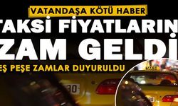 Bursa'da taksi fiyatlarına yine zam