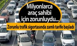 Zorunlu trafik sigortasında zamlı tarife başladı! İşte Bursa'daki fiyatlar...