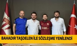 BAHADIR TAŞDELEN İLE SÖZLEŞME YENİLENDİ