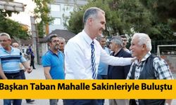 Başkan Taban Mahmudiye Mahallesi Sakinleriyle Buluştu
