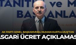 Numan Kurtulmuş'tan 'asgari ücret' açıklaması geldi
