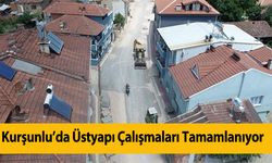 Kurşunlu Mahallesinde Üstyapı Çalışmaları Tamamlanıyor