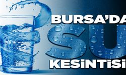 Bursa Kestel'de su kesintisi