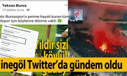 İnegöl Twitter'da gündemde