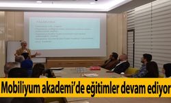 Mobiliyum akademi’de eğitimler devam ediyor