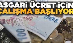 Asgari ücret için çalışma başlıyor