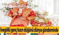 İnegöllü Edanur, Endonezya’daki düğün töreni ile yeniden gündemde