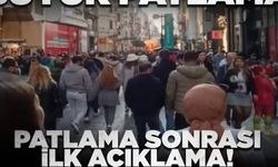 İstanbul'da İstiklal Caddesi'nde hareketli dakikalar! Patlama sesi duyuldu