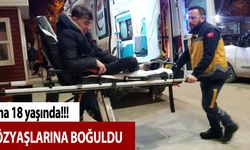 Ayağı motorun arasında kaldı