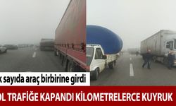 Bursa İzmir yolu kapandı