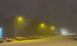 Bursa, Uludağ'da yoğun kar başladı