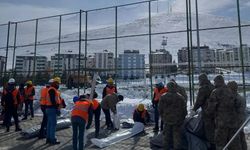 İnegölspor taraftarları deprem bölgesinde