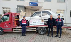 Oto hırsızı jandarma tarafından yakalandı