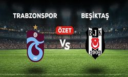 Trabzonspor Beşiktaş maç özeti!
