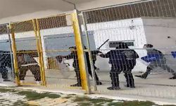 Afyon'da inegölspor taraftarına polisten sert müdahale