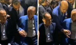 Cumhurbaşkanı Erdoğan'dan dikkat çeken güvenlik önlemi! Suyu, oğlu uzatınca alıp içti