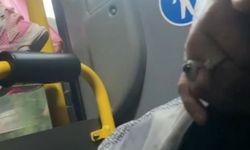 Bursa'da otobüsteki tesettürlü kıza hakaret etti!