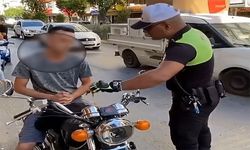Polis neyi sorsa 'yok' dedi! Motosiklet sürücüsüne öyle bir ceza kesildi ki...
