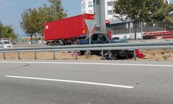 Bursa'da korkunç kaza 1 ölü