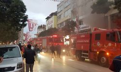 İnegöl Atatürk bulvarında yangın