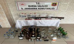 Bursa'da kaçak alkol operasyonu: Şüpheli şahıs gözaltına alındı