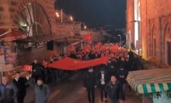 Bursa'da "Şehitler ölmez, vatan bölünmez" yürüyüşü