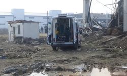 İnegöl Akhisar'da inşaat çöktü 6 işçi yaralandı