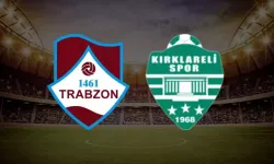 1461 Trabzonspor evinde  Kırklarelispor'a farklı mağlup oldu