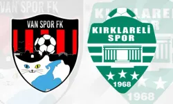 Vanspor Kırklarelispor maçını canlı izle