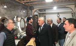CHP İnegöl Belediye Başkan Adayı Ali Doğan'dan esnaf ziyareti