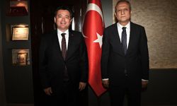 Başkan Erkan  Aydın ilk resmi ziyaretini gerçekleştirdi