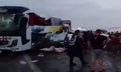 Mersin Adana karayolun korkunç kaza