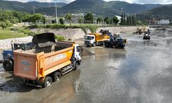 Bursa'nın derelerine yaz temizliği