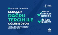 Bursalı gençler doğru tercih ile gülümsüyor