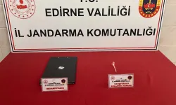 Enez'de uyuşturucu ele geçirdi!