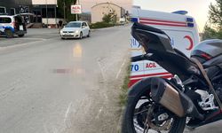 İnegöl'de feci kaza motosiklet sürücü ağır yaralandı