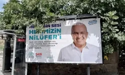 Nilüfer'in yeni sloganı billboardlarda yerini aldı